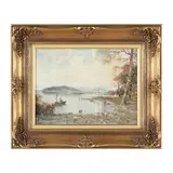 Am Amersee by Ludwig Gschossmann, Oil on canvas, sold Jul 2024