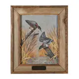 Green Backed Heron by Roger Kammerer, Oil on canvas, sold Jul 2024