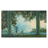 Daybreak by Maxfield Parrish, A chromolithograph, sold Jul 2024