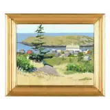 Quiet Cove by Hillary Osborn, Oil on masonite, sold Jun 2024
