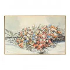 Mountain Flowers by Gene Hege, Acrylic on canvas, sold Jun 2024