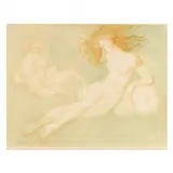 Untitled (Reclining Woman) by Léonor Fini, Lithograph in colors, sold Jun 2024