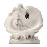 Carved Marble Fountain Group of Putti in a Shell by Henri Pernot, Hand-carved white marble, sold Jun 2024