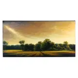 Golden Farmland by Margaret Gerding, Oil on linen, sold Jun 2024