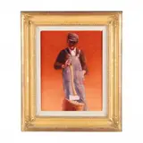 Wood Chopper by Gary Ernest Smith, Oil on linen, sold Jun 2024