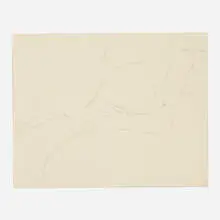 Sleeping Female Figure by Harold Bruder, 1976, graphite on paper, sold Aug 2026