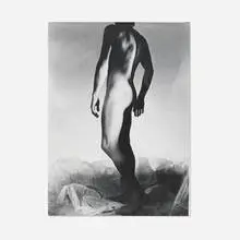 Male Nude Study by George Platt Lynes, gelatin silver print, sold Aug 2026