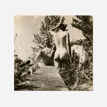Skinny Dipping at Stoneblossom by George Platt Lynes, gelatin silver print, sold Aug 2026