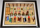Stobete by Emil Graf, oil on board, sold Mar 2019