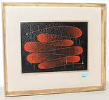 Ohne Titel, 1953 by Walter Grab, oil on board, sold Mar 2019