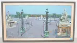 Place de la Concorde, 1976 by Rudolf Zender, oil on canvas, offered Mar 2019
