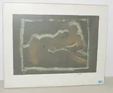 Aus: "Erni à Verbier by Hans Erni, 1971, color lithograph, sold Mar 2019