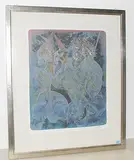 Wasser by Hans Erni, 1974, color lithograph, sold Mar 2019
