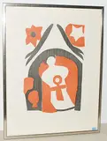 Weihnacht by Ferdinand Gehr, 1969, color woodcut, offered Mar 2019