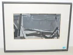 Winterreise by Marcel Schaffner, gouache, sold Mar 2019