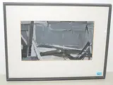 Winterreise by Marcel Schaffner, gouache, sold Mar 2019