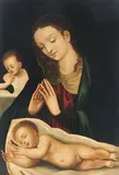 Maria mit dem schlafenden Kind by Umbrien, um 1600, oil on panel, sold Dec 2018