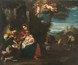 Nachfolger d by Pier Francesco Mola, oil on canvas, offered Dec 2018