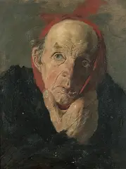 Zahnschmerzen by Alfons Spring, oil on canvas, offered Dec 2018