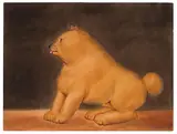 Katze by Fernando Botero, 1979, pastel, sold Dec 2018