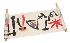 Makemono by Joan Miró, 1956, color lithograph, sold Dec 2018