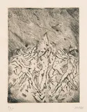Geisselung by Max Oppenheimer, 1913, drypoint, sold Dec 2018