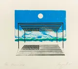 Moon Box by James Rosenquist, 1971, color lithograph, sold Dec 2018