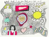 What shall I do now that you've left me? by Niki de Saint Phalle, 1973, color lithograph, sold Dec 2018