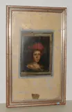 Knabe mit Turban by Mersad Berber, mixed media, offered Dec 2018