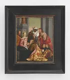 Anonym, um 1800 by Kleines Andachtsbild, oil on copper, sold Dec 2018