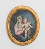 Anonym, um 1800 by Kleines Andachtsbild, oil, sold Dec 2018