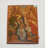 Griechisch, 19./20.Jh by Taufe Christi, tempera, sold Dec 2018