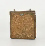 Russisch, um 1800 by Metallikone "Triptychon", bronze, sold Dec 2018