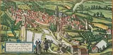 St. Gallen by Braun & Hogenberg, engraving, sold Dec 2018