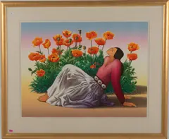 Untitled by R. C. Gorman, Lithograph, sold Apr 2024