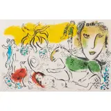 XXe Siecle by Marc Chagall, 2008, lithograph in colors, sold Jun 2023