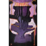 The Relic Moves by William Scharf, oil on canvas, sold Jun 2023