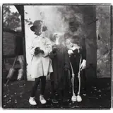 Chicken Feathers by Keith Carter, 1992, gelatin silver print, sold Jun 2023