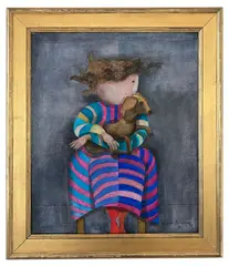 Le Chien de Beatriz by Graciela Rodo Boulanger, oil on canvas, sold Apr 2026