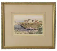 Sluice Way by George Hand Wright, watercolor, sold Apr 2026