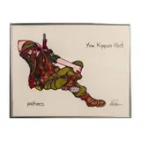 Judaica Art Color Print by Yom Kippur Rest, Color print entitled Yom Kippur Rest by artist and physician, sold Apr 2024
