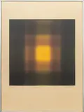 Opus #11 by Barry Nelson, Aquatint on Arches Paper, sold Dec 2024