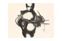 Untitled by Reg Butler, pencil, offered Feb 2023