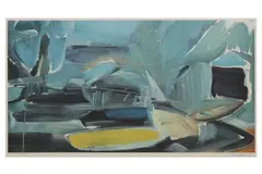 Untitled by Ivon Hitchens, pencil and numbered, offered Feb 2023
