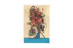 Untitled by Alan Davie, Print Suite printed by Peacock Printmakers, Aberdeen sheet, offered Feb 2023