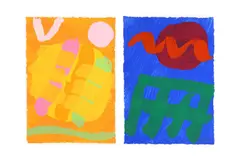 Untitled by Albert Irvin, print (other), offered Feb 2023