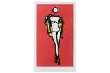 Untitled by Julian Opie, screenprint, offered Feb 2023