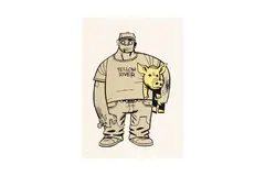 Untitled by Jamie Hewlett, screenprint, offered Feb 2023
