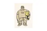Untitled by Jamie Hewlett, screenprint, offered Feb 2023