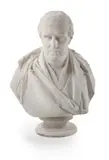A carrara marble bust of arthur wellesley, 1st duke of wellington by Matthew Noble, 1851, sculpture, offered Jun 2021